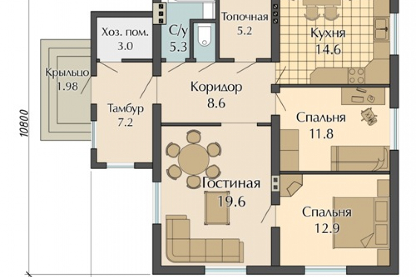 Проект дома as 2195